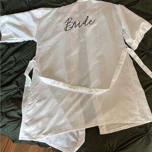 White Bride Robe